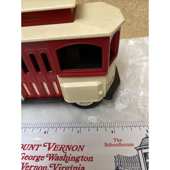 1994 Campbells Soup Die-Cast Trolley Coin Bank Licensed Collectible Vintage Deco - Picture 9 of 9